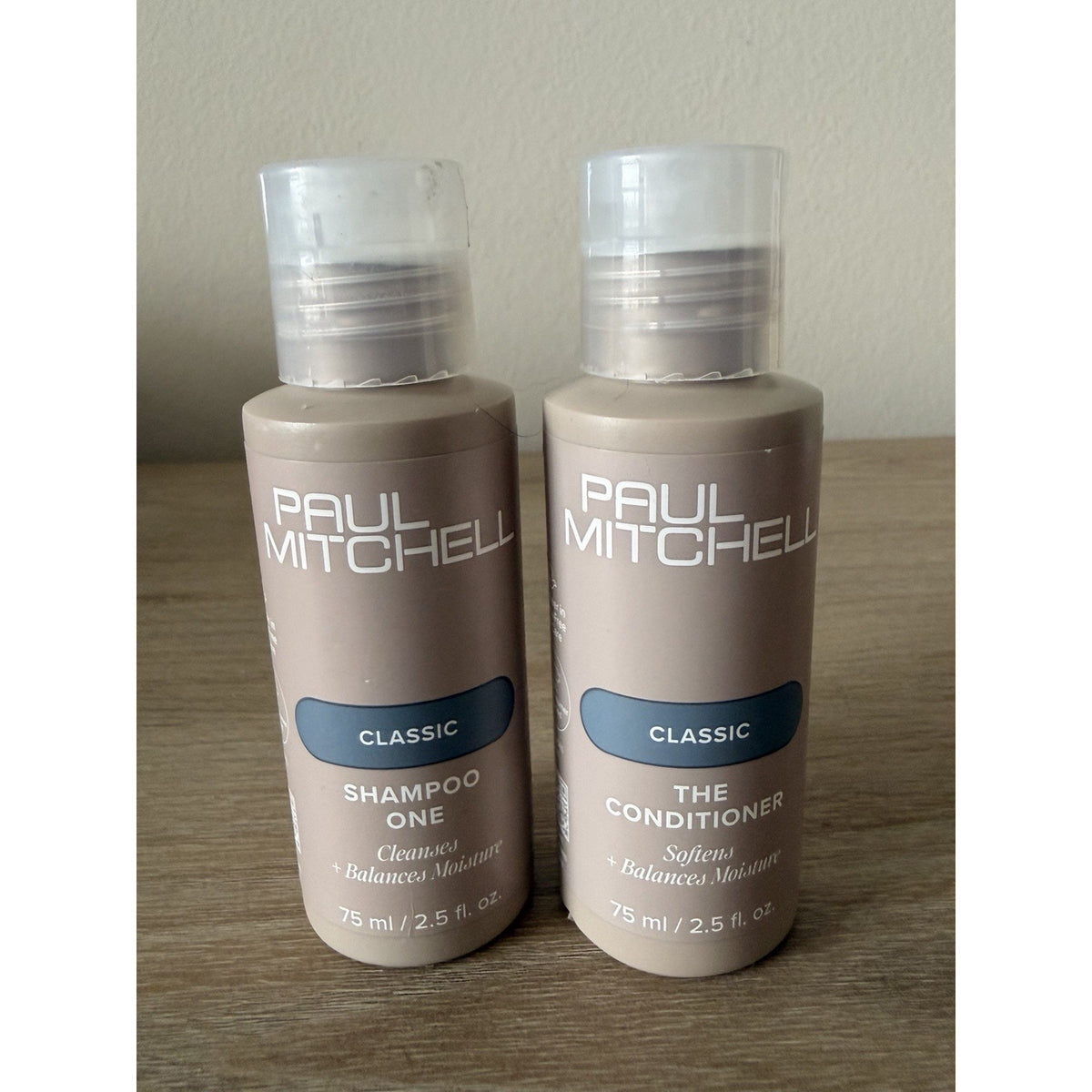 Paul Mitchell Classic Shampoo One & The Conditioner Travel Set 2.5 oz Sealed New