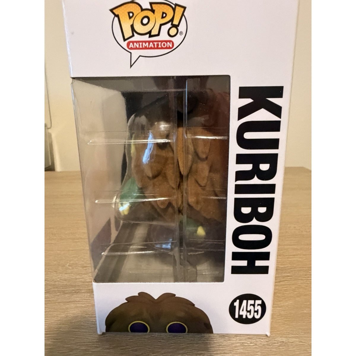 Funko Pop Yu-Gi-Oh Kuriboh 1455 Flocked Glow AAA Anime Exclusive Protector
