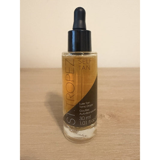 St. Tropez Self Tan Luxe Tan Tonic Glow Drops 30ml 1.01 oz Full Size