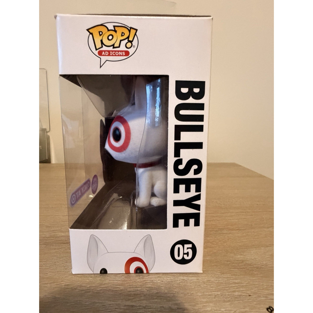 Funko Pop Bullseye 05 Flocked Target Exclusive Ad Icons w/ Protector
