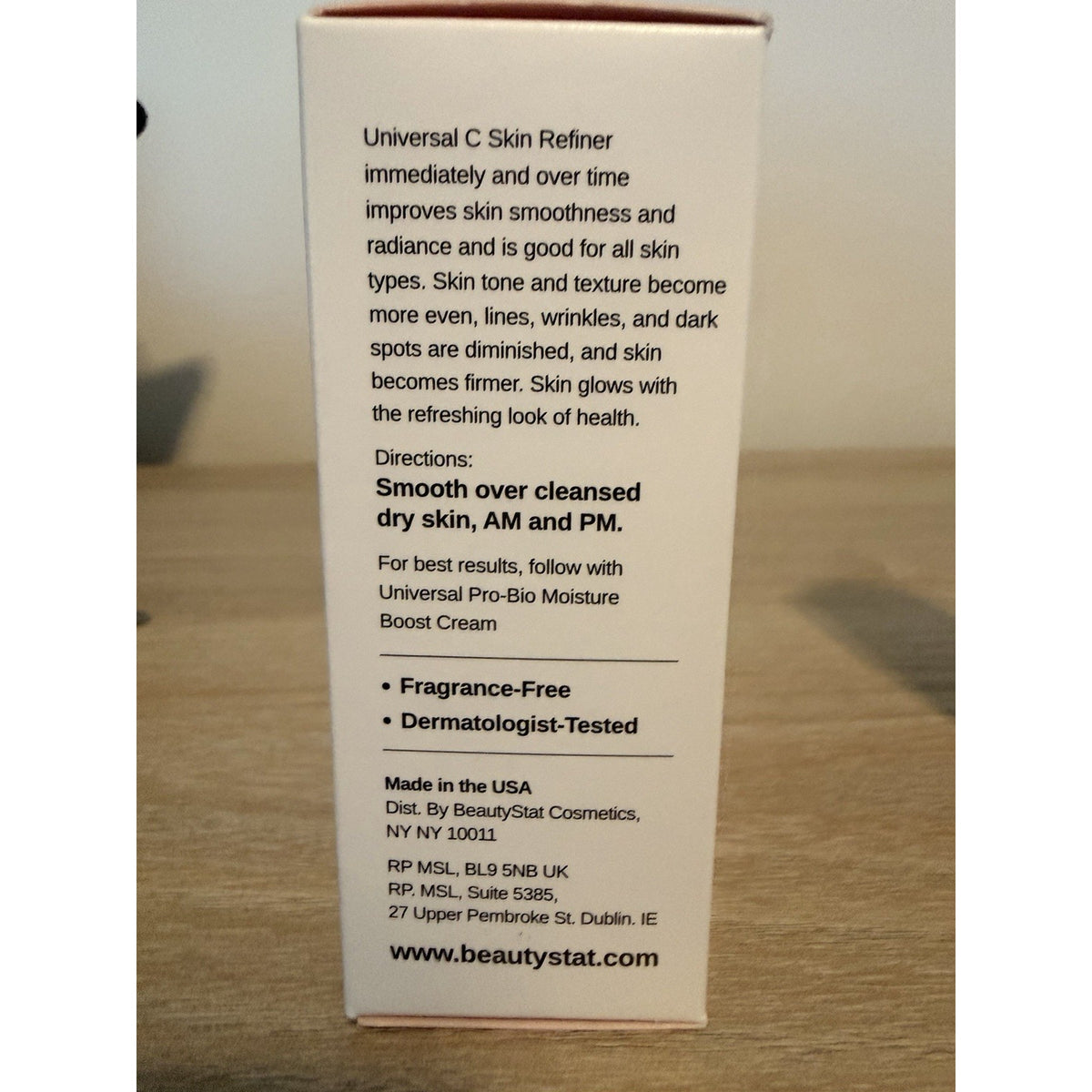 BeautyStat Universal C Skin Refiner 20% Vitamin C Serum 1oz NEW Sealed