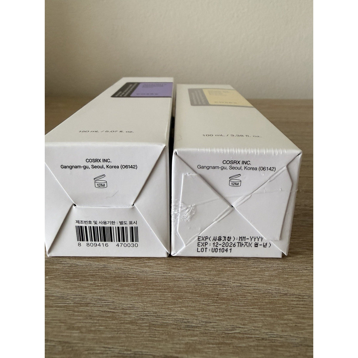 COSRX Snail 96 Mucin Essence + AHA BHA Clarifying Toner 2pc Set New