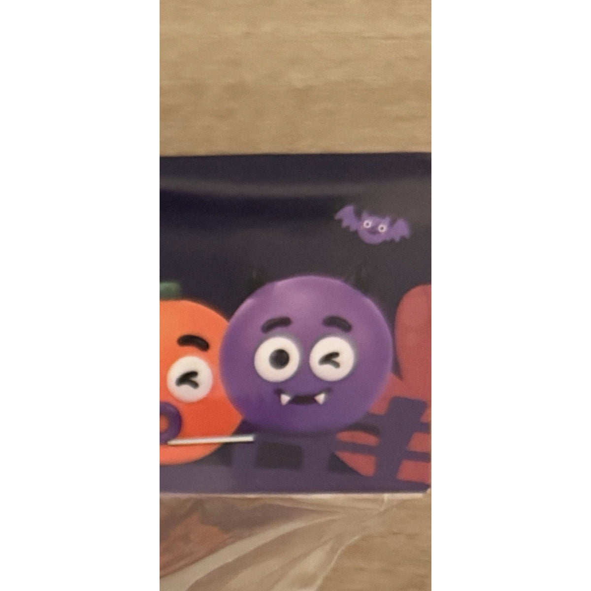 Halloween Purple Vampire Monster Smusher-Style Face Swap Squishy Sensory Toy