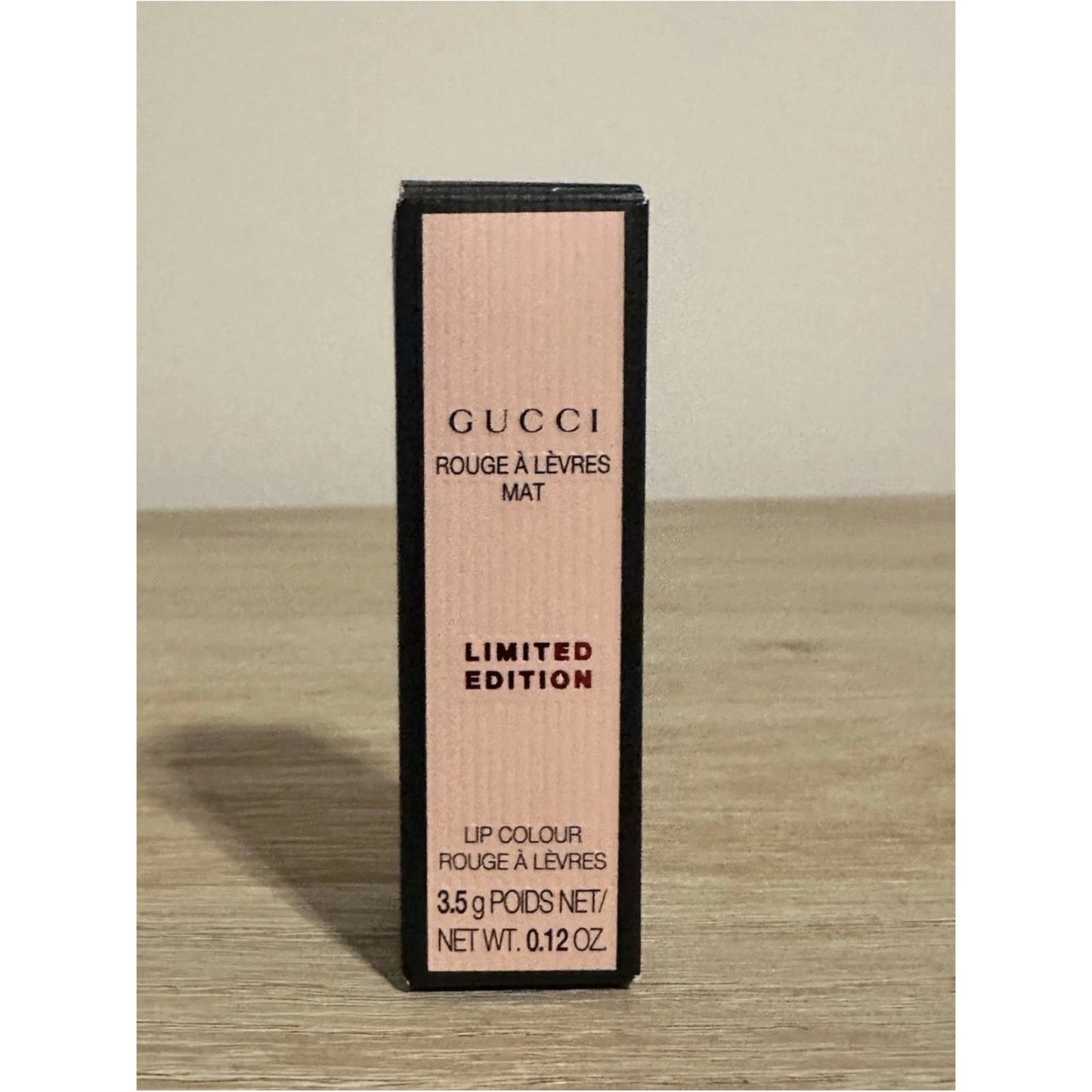 Gucci Rouge À Lèvres Mat Limited Edition 505 Janet Rust Lipstick 3.5g New