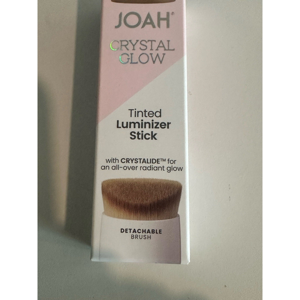 JOAH Crystal Glow Tinted Luminizer Stick Nude Beige JCG205 New In Box