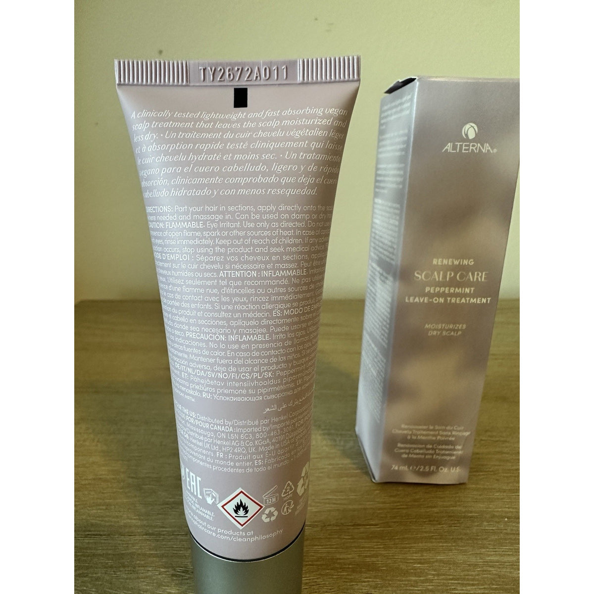 Alterna Renewing Scalp Care Peppermint Leave-On Treatment 2.5oz NEW
