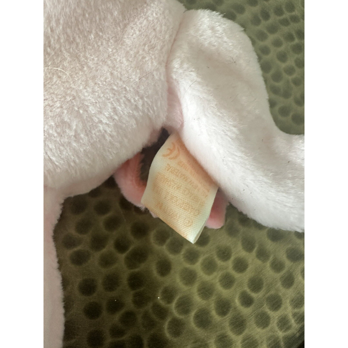 Ty Beanie Babies 1993 Squealer The Pig Plush Toy P.e.