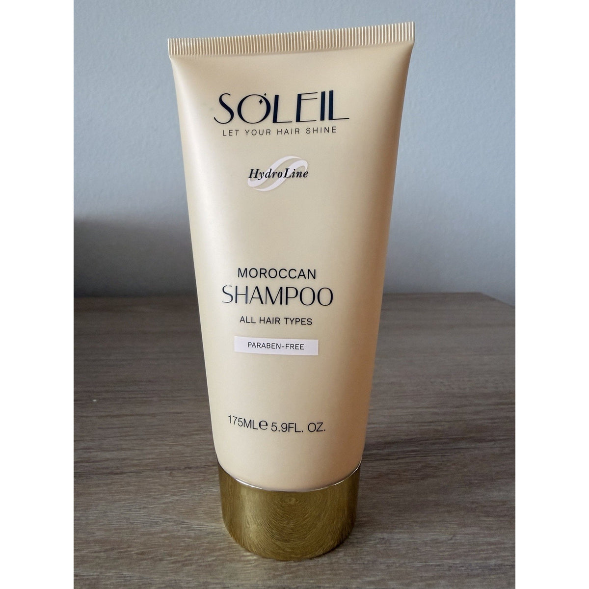 Soleil HydroLine Moroccan Shampoo 5.9 oz Sealed Exp 2029