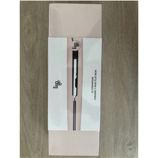 L’ange Le Ceramique Ceramic 1-Pass Flat Iron Blush Pink NIB Sealed