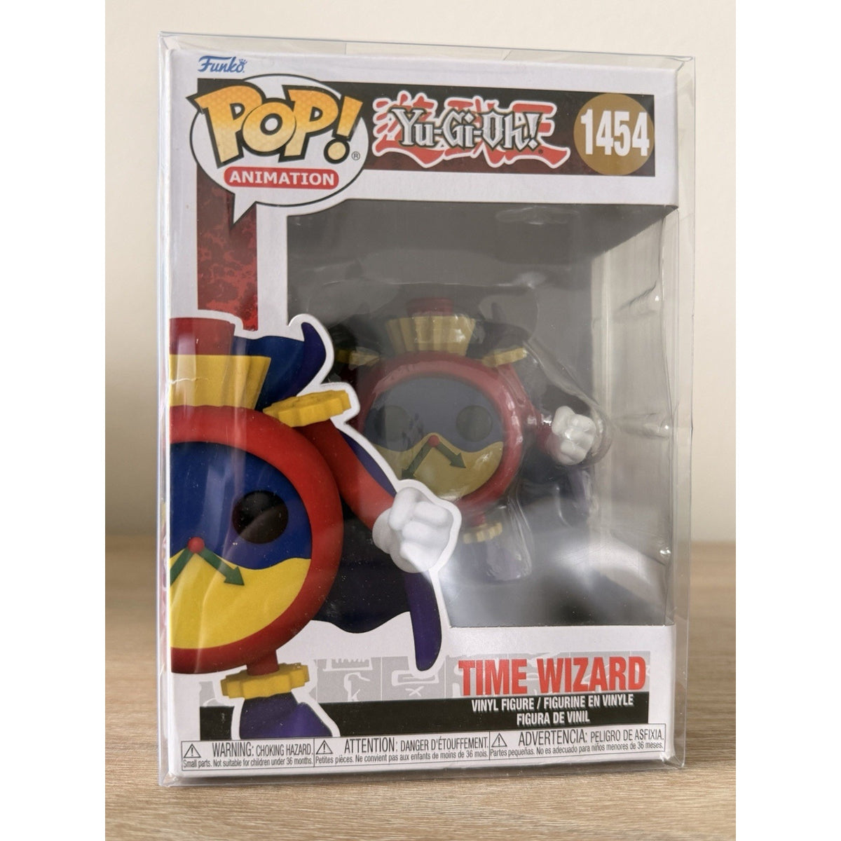 Funko Pop! Yu-Gi-Oh! Time Wizard #1454 Vinyl Figure w/ Protector