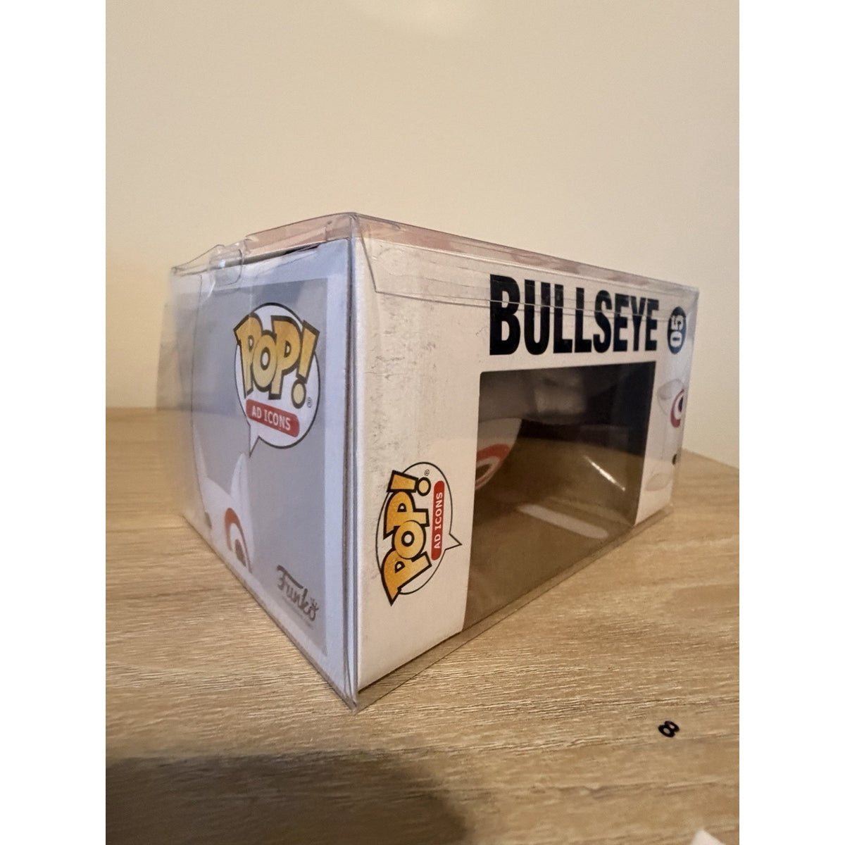 Funko Pop Bullseye 05 Flocked Target Exclusive Ad Icons w/ Protector