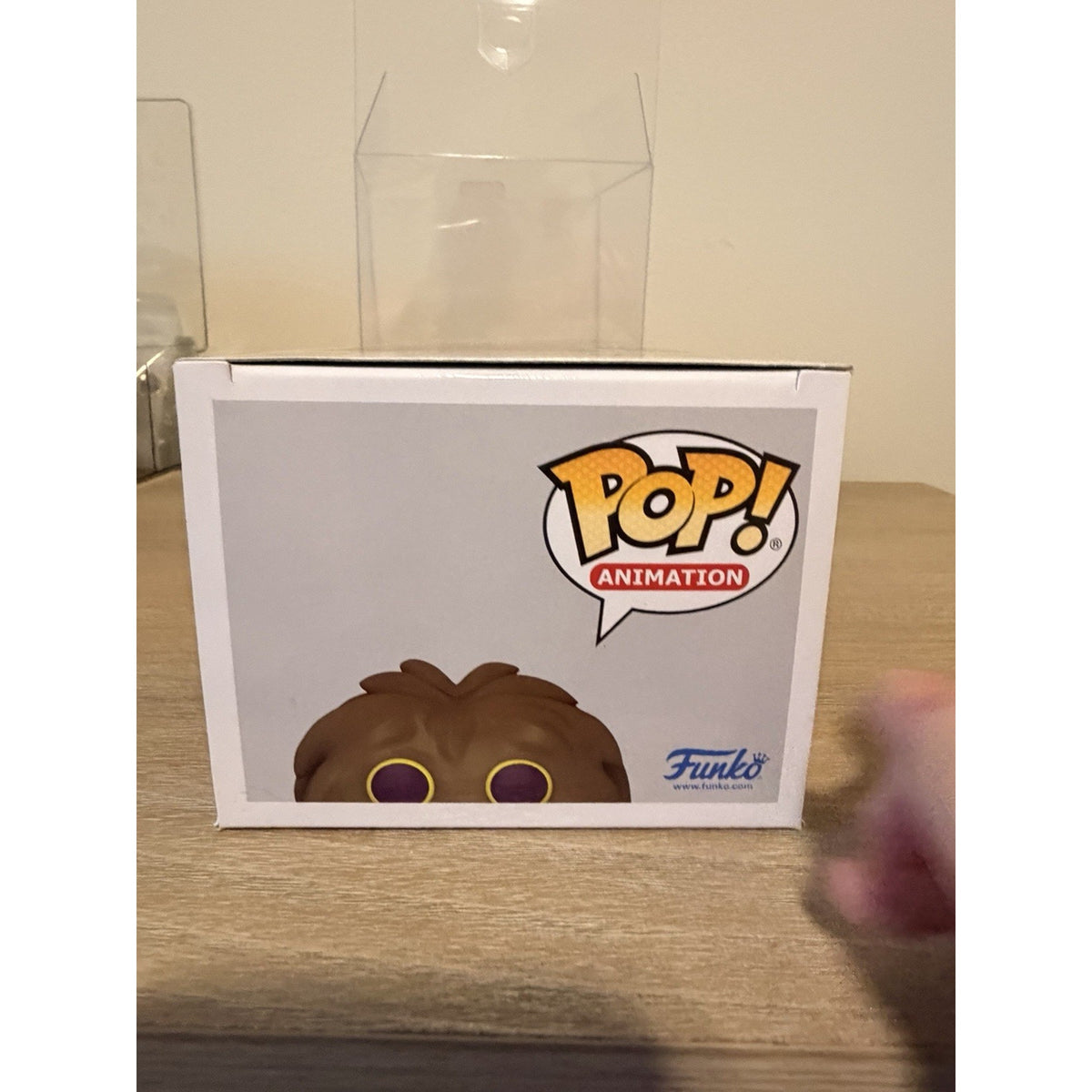 Funko Pop Yu-Gi-Oh Kuriboh 1455 Flocked Glow AAA Anime Exclusive Protector