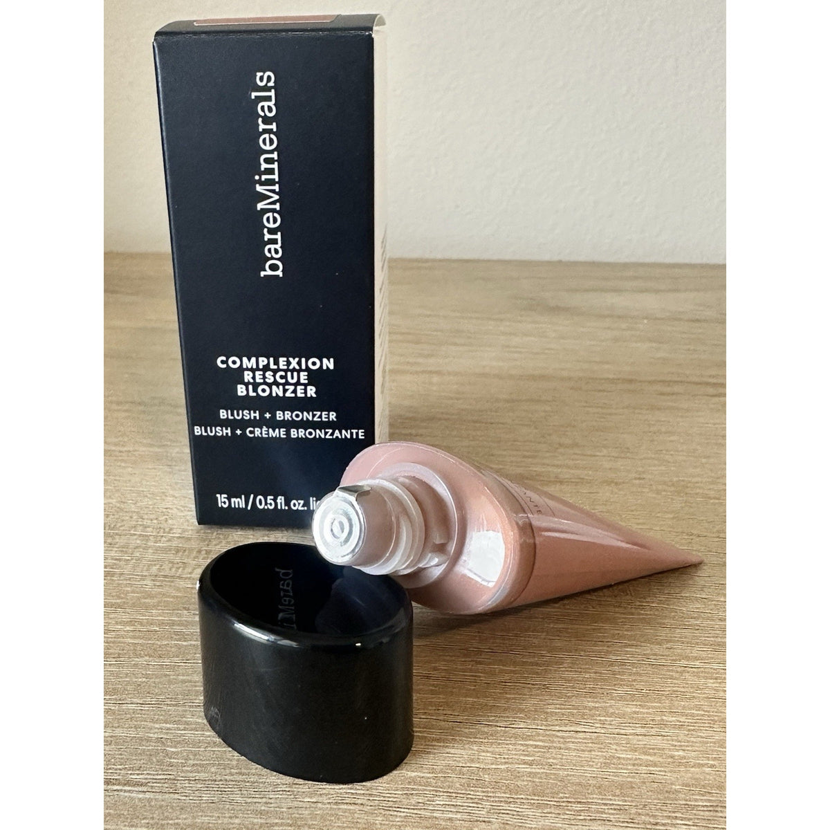 bareMinerals Complexion Rescue Blonzer Kiss of Spice Blush Bronzer 0.5 oz NEW