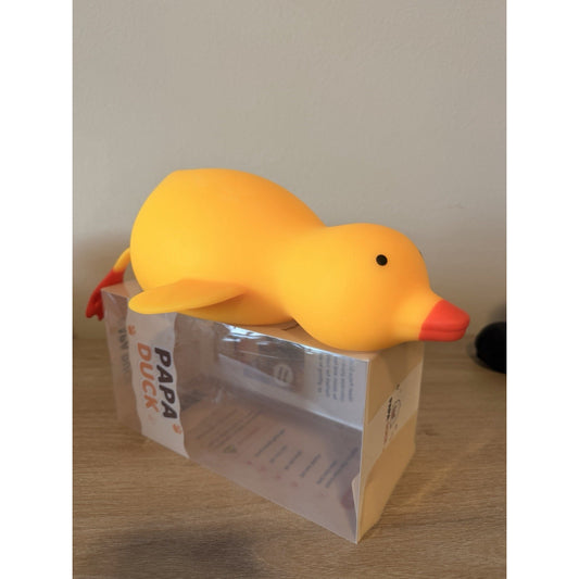 Papa Duck Jumbo Yellow Slow Rise Squishy Sensory Squeeze Stress Relief New W Box