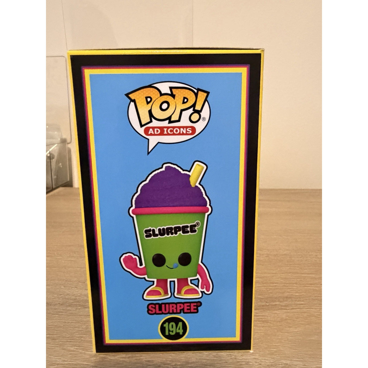 Funko Pop Slurpee 194 7-Eleven Exclusive Green Cup Ad Icons w/ Protector