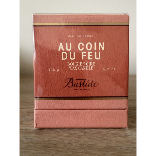 Bastide Au Coin du Feu Wax Candle 6.7 oz 190g New Sealed France