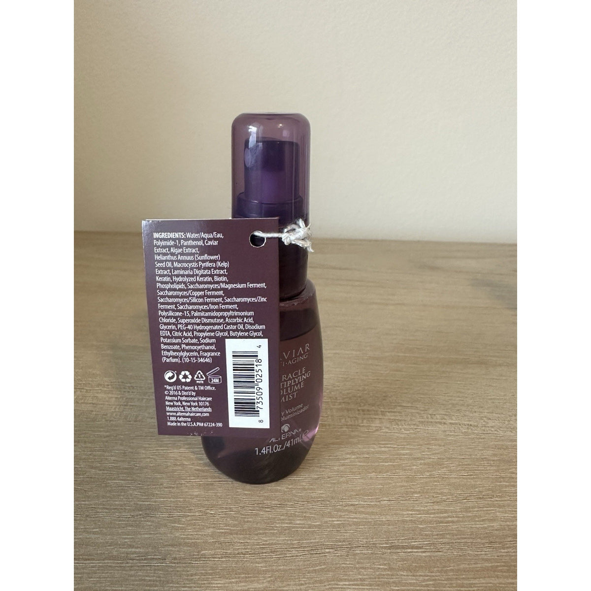 Alterna Caviar Volume Mist Travel Set + Pacifica Shampoo Bundle