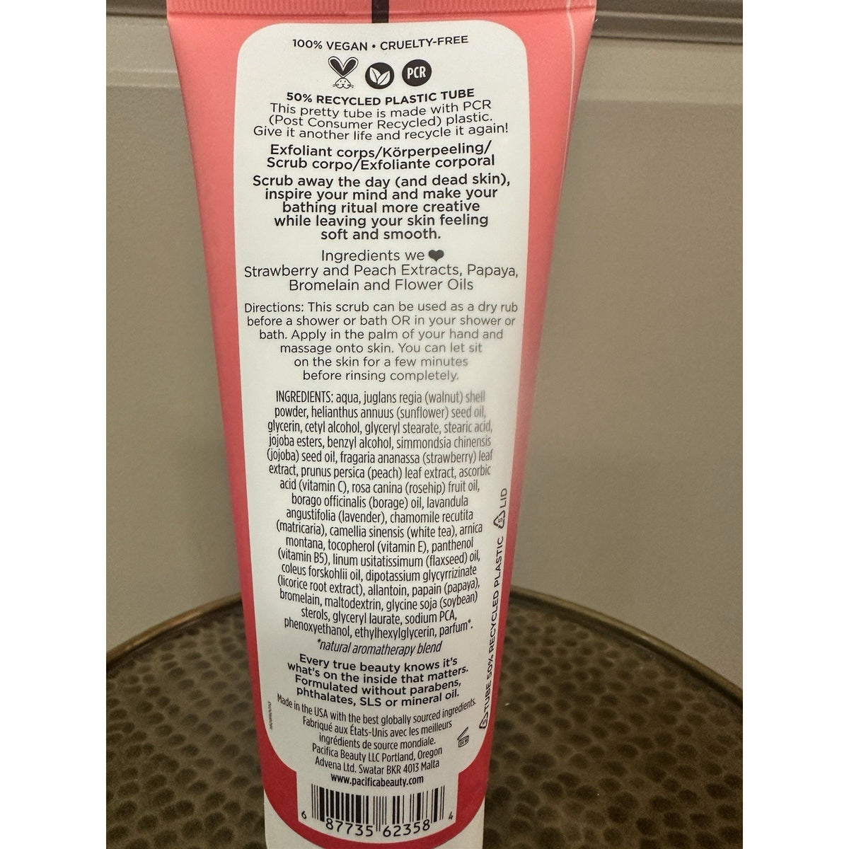 Pacifica Vegan Hair & Body Bundle Shampoo Conditioner Cleanser Lotion Scrub NEW