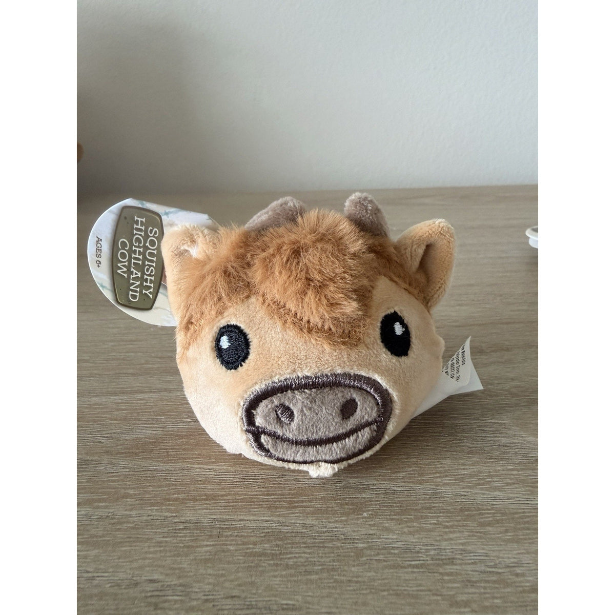 Gener8 Highland Cow Maltose Filled Squishy Plush Sensory Fidget Toy 2026 New