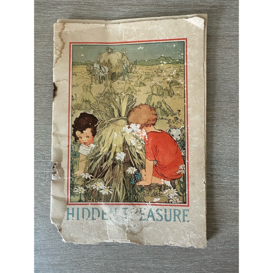 1925 Hidden Treasure Postum Cereal Promotional Booklet Vintage Ephemera